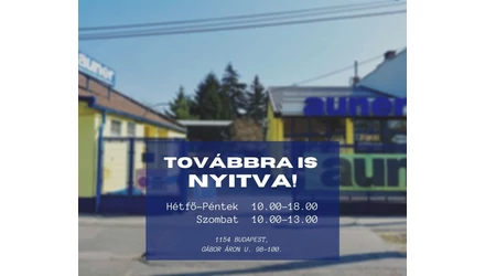 Üzletünk továbbra is NYITVA!
