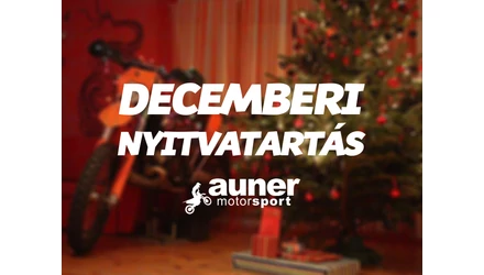 Üzletünk Decemberi Nyitvatartása