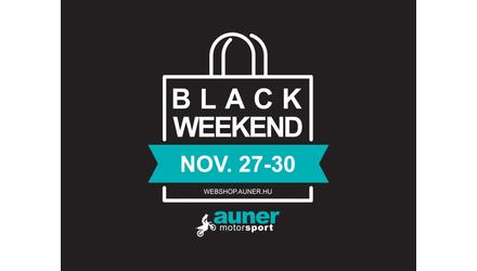 BLACK WEEKEND! (Nov. 27-30) – Webáruházunkban