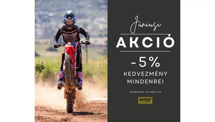 5% KEDVEZMÉNY NYÁRRA!