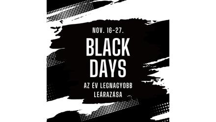 BLACK DAYS - Nov. 17-26-ig!