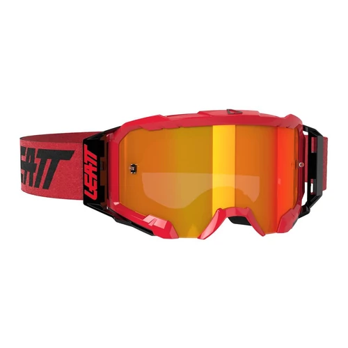 Leatt Velocity 5.5 Iriz Motocross Szemüveg (Red-red)