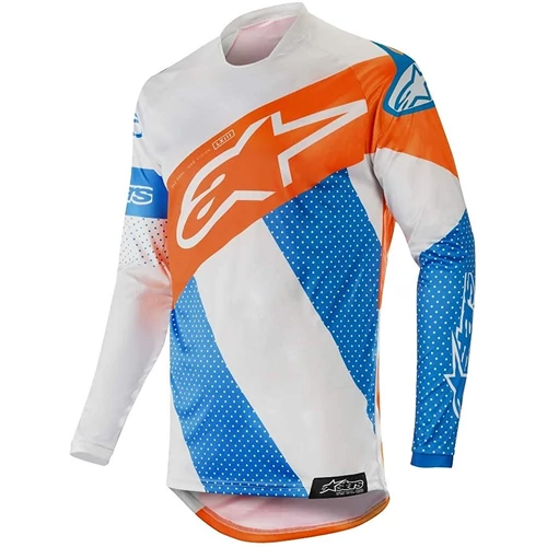 Alpinestars Racer Tech Atomic Cross Mez (kék-narancs)