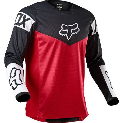 Fox Racing 180 Revn Motocross Mez (Fekete-piros)