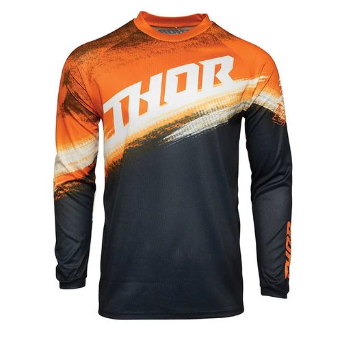 Thor Pulse Racer Motocross Mez (Narancssárga-fekete)