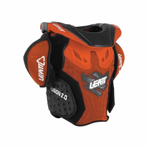 Leatt Fusion 2.0 Gyerek MX Páncél Nyakvédővel (Narancs)