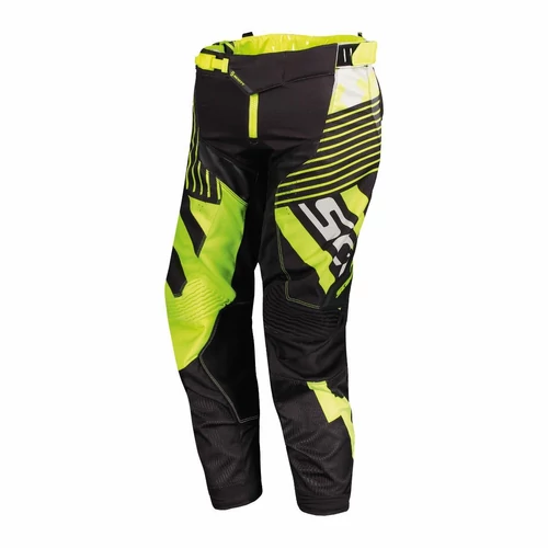 Scott 450 Patchwork Motocross Nadrág (fekete-sárga)