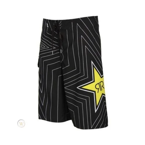 Fox Rockstar Boardshort Fürdőnadrág (fekete)