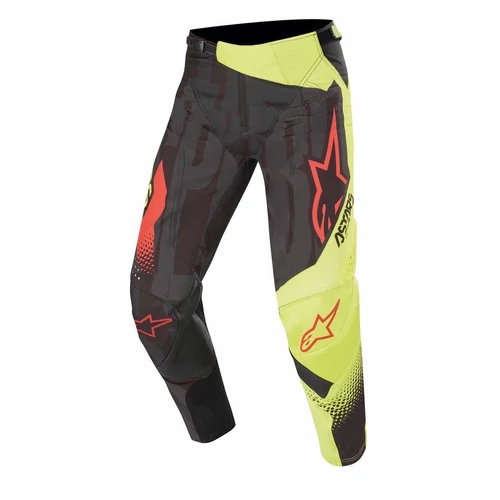 Alpinestars Techstar Factory MX Nadrág (fekete-fluo sárga)