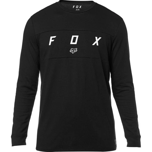 Fox Slyder Knit Hosszú Ujjú Póló (fekete)