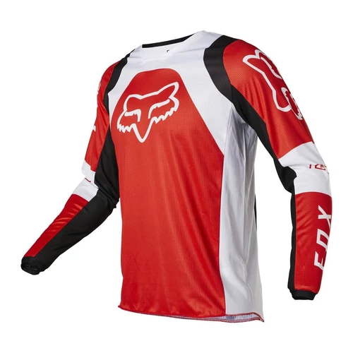 Fox Racing 180 LUX Motocross Mez (Piros)