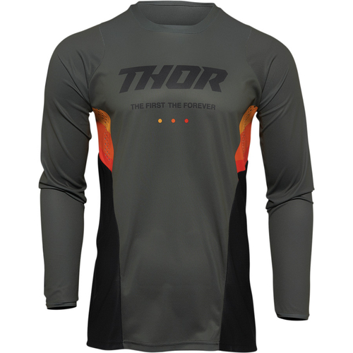 Thor Pulse React Motocross Mez (Army-fekete)