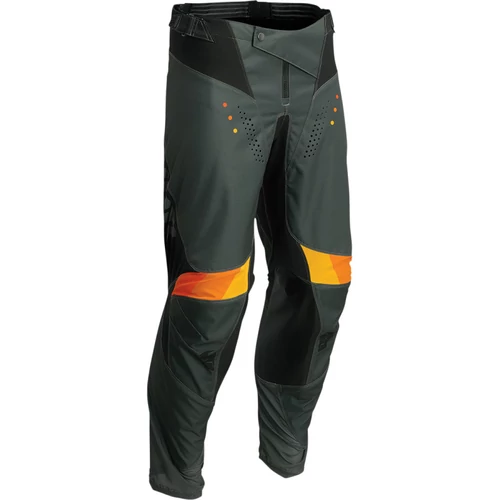 Thor Pulse React Motocross Nadrág (Army-fekete)