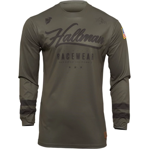 Thor Hallman S22 Motocross Mez (Army)