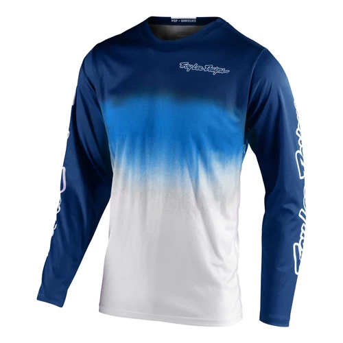 TLD GP Stain'D Motocross Mez (Navy-Fehér)