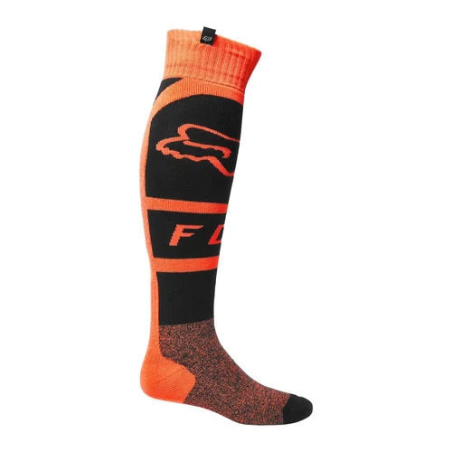 Fox Lux Fri Motocross Zokni (Flu narancs-fekete)