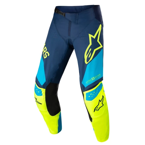 Alpinestars Racer Factory Gyerek MX Nadrág (Kék-Fluo)