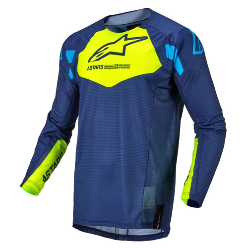 Alpinestars Racer Factory Gyerek MX Mez (Kék-Fluo)