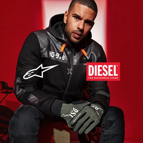 Alpinestars X DIESEL AS-DSL Shotaro Motoros Felső (Fekete)