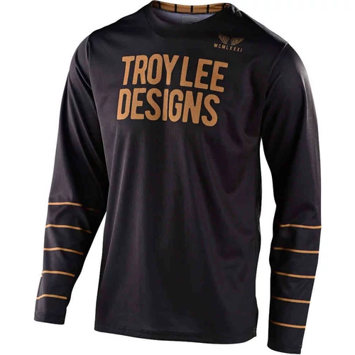 TLD GP Pinstripe Motocross Mez (Fekete-Arany)