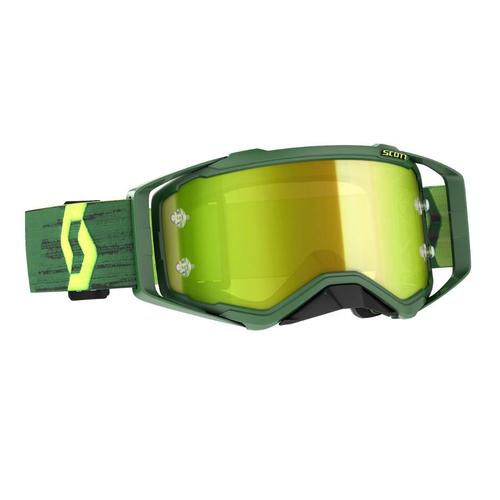 Scott Prospect Motocross Szemüveg (Green-yellow chrome)