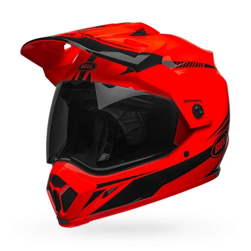 BELL MX-9 Adventure Torch Off-Road Bukósisak (Fluo Narancs)