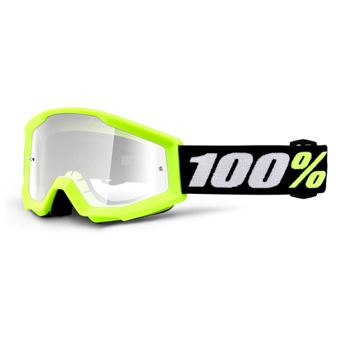 100% Strata Mini Gyerek MX Szemüveg (Fluo)
