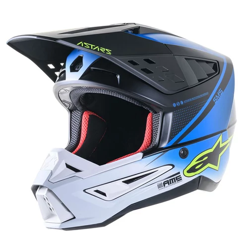 Alpinestars S-M5 Rayon MX Bukósisak (Nightlife)