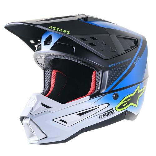 Alpinestars S-M5 Rayon MX Bukósisak (Nightlife)