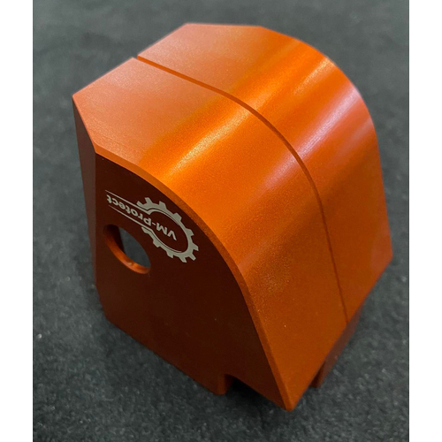 CNC Mart Alumínium Himbavédő KTM Motorokhoz (Narancs)