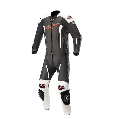 Alpinestars Missile Kétrészes TECH-AIR® Kompatibilis Bőrruha (Fekete-Piros)