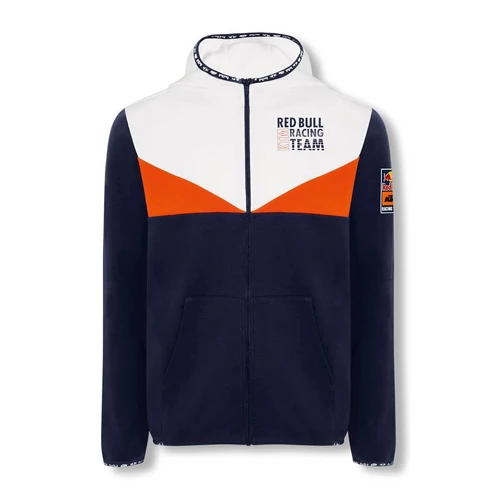 Red Bull KTM Fletch Kapucnis Pulóver (Navy-Fehér)