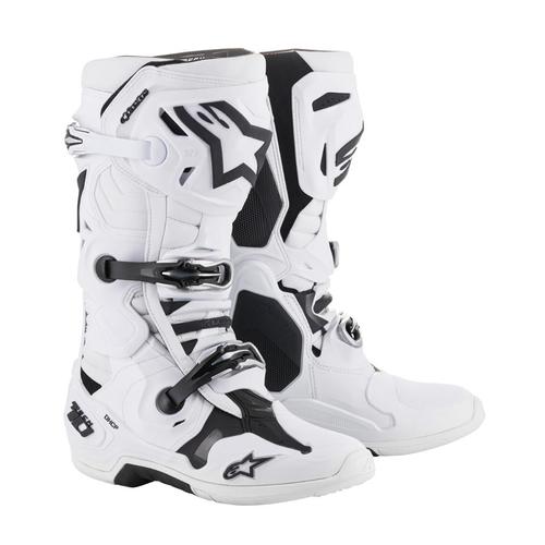 Alpinestars Tech 10 Motocross Csizma (Fehér)