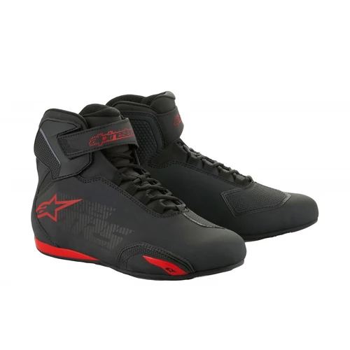 Alpinestars Sektor Motoros Cipő (Piros-Fekete)