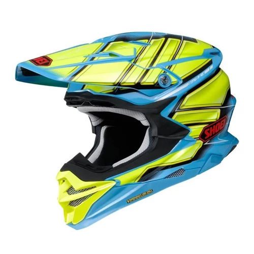 Shoei VFX-WR Glaive TC-2 Motocross Bukósisak (Lime-fluo)