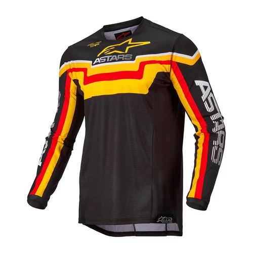 Alpinestars Techstar Quadro Motocross Mez (Fekete-Sárga)