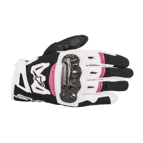 Alpinestars Stella SMX-2 Air Carbon Női Motoros Kesztyű (Fuchsia)