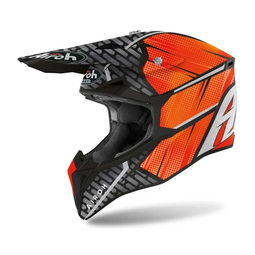 Airoh MX Wraap Idol Motocross Bukósisak (Narancs matt)
