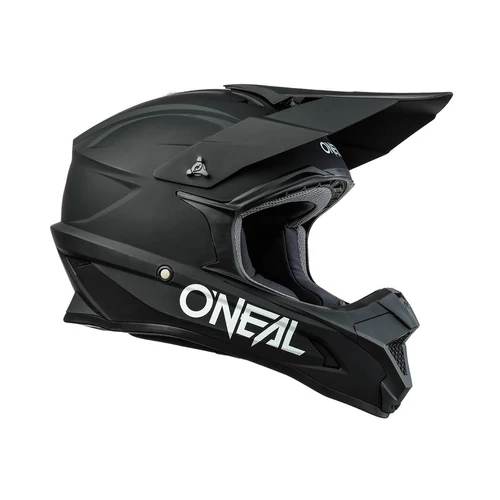 ONEAL 1SRS Solid Gyerek MX Bukósisak (Fekete)