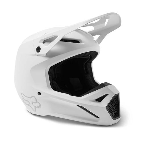 Fox Racing V1 Solid MIPS ECE Bukósisak (Fehér)