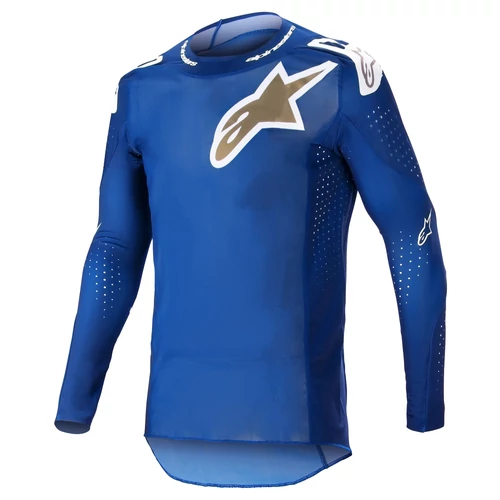 Alpinestars Supertech Bruin Motocross Mez (Kék-Fehér)