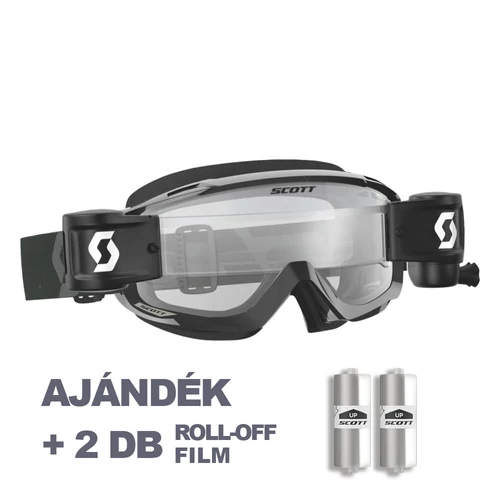 Scott Split OTG WFS Szemüveg + 2 ajándék film (Fekete-Szürke)