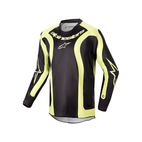 Alpinestars Racer Lurv Gyerek Motocross 2024 Mez (Fekete-Sárga)