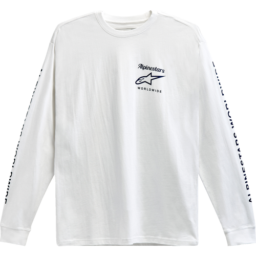 Alpinestars Authenticated Hosszú Ujjú Póló (Fehér-Fekete)