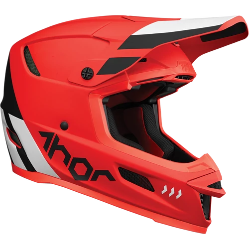 Thor Reflex Cube MIPS Motocross Bukósisak (Piros-Fekete)