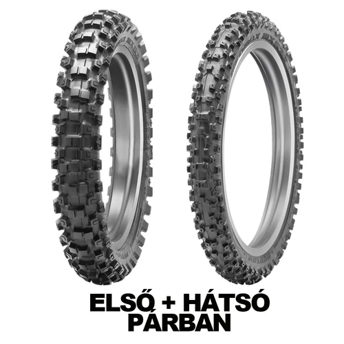 Dunlop Geomax MX53 Hátsó + Első Gumi PÁRBAN