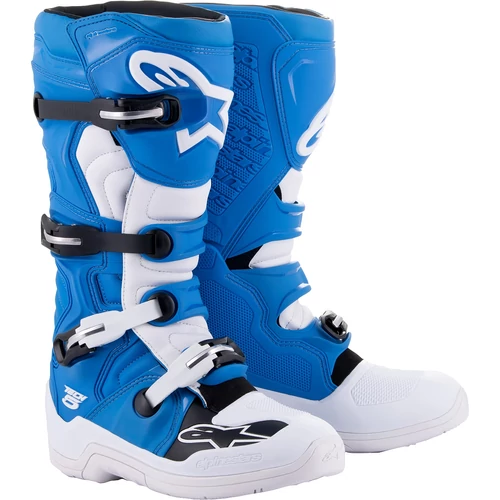 Alpinestars Tech 5 Cross Csizma (Kék-Fehér)