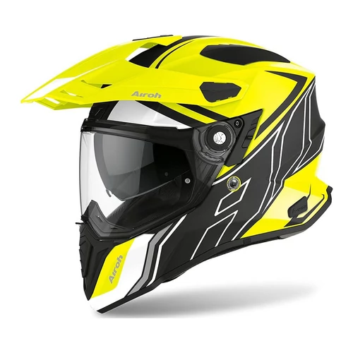 Airoh Commander Túraenduro Bukósisak (Matt Sárga)