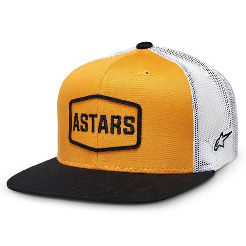 Alpinestars Framed Trucker Baseball Sapka (Fehér-Sárga)