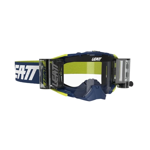 Leatt Velocity 6.5 Roll-Off Motocross Szemüveg (Ink-white)